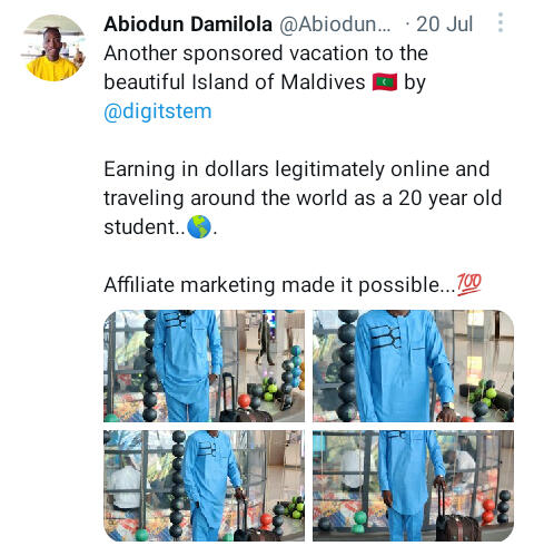 Did you say you are a student? This guy is also a student.