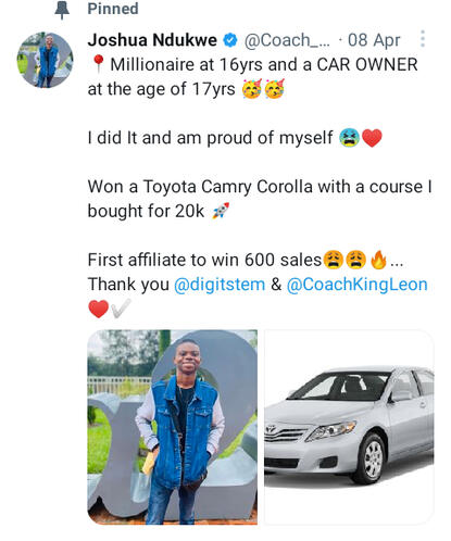 Did you say you are young for this? This guy is currently 17yrs.